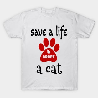 adopt a cat T-Shirt